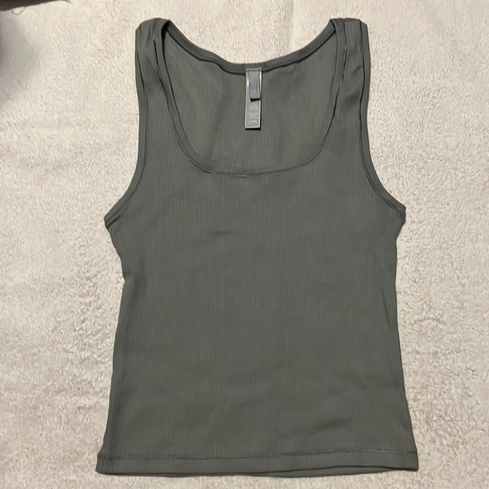 SKIMS Gray Tank Top